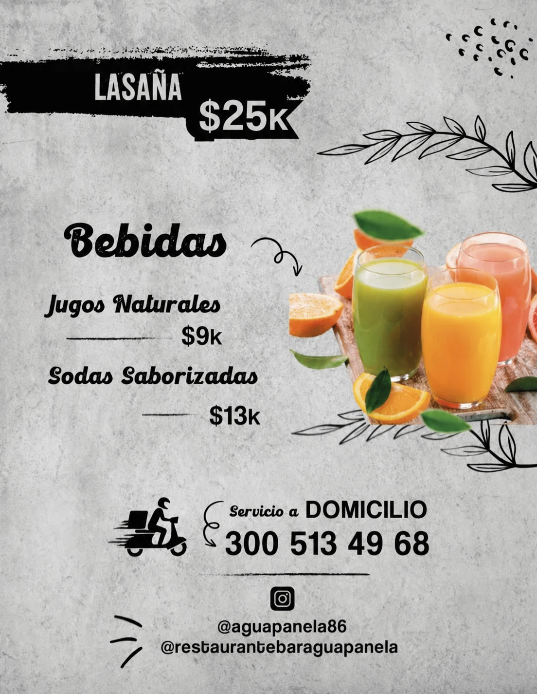 Carta Bebidas